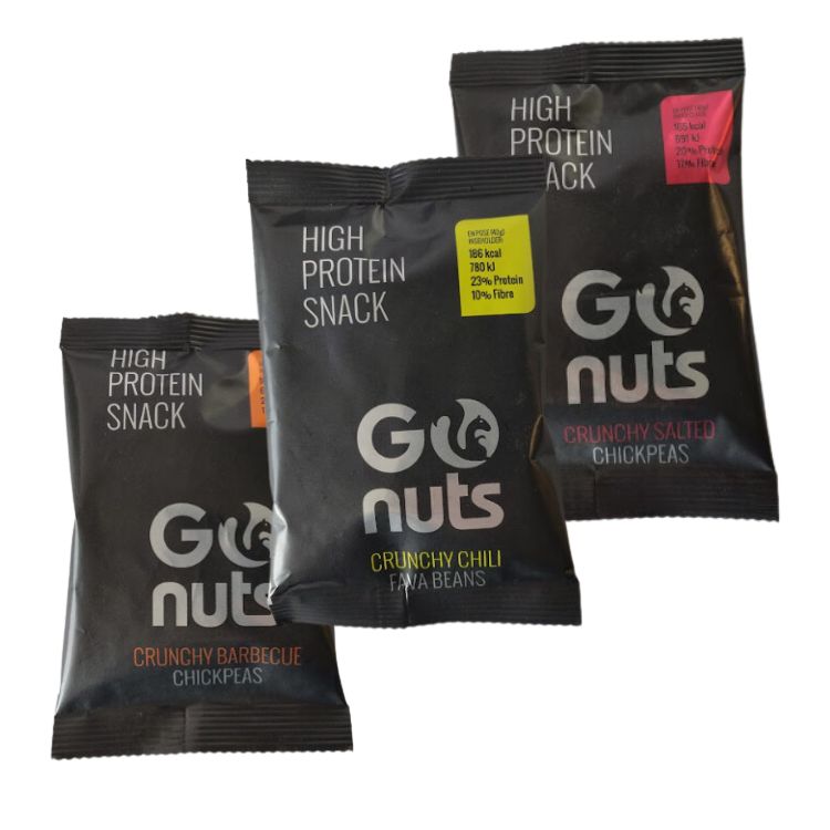 Protein snack sampak fra GOnuts - køb online hos Delikatessehuset