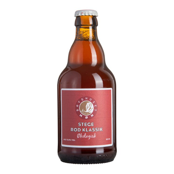 Stege Rød Klassik, økologisk øl fra Bryghuset Møn - Køb online hos Delikatessehuset