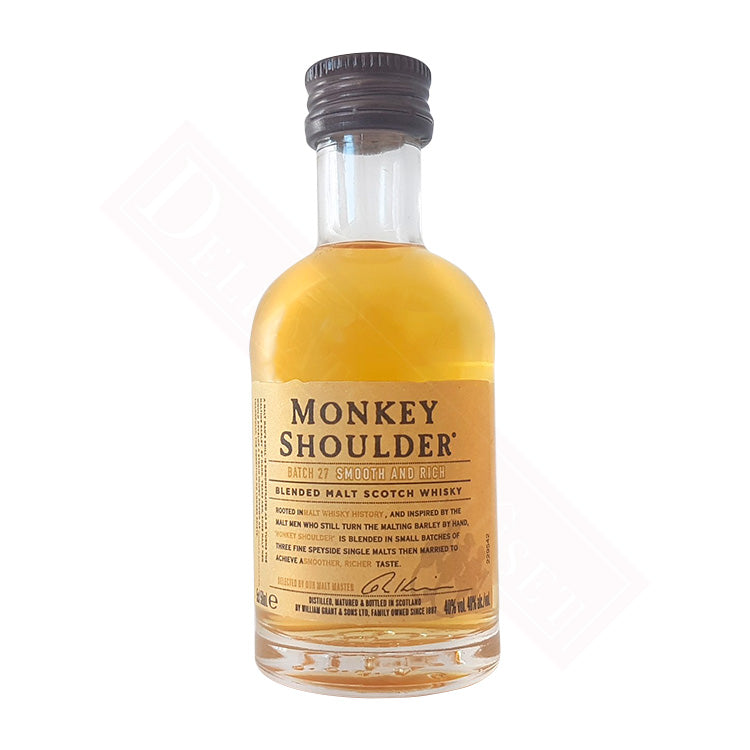 Monkey Shoulder Blended Malt Scotch Whisky, vel egnet til drinks.